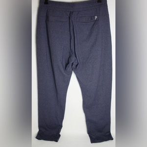 Public Rec Men's Every Day Pant Blue Elastic Waist Stretch Zip Pockets Sz 34X32